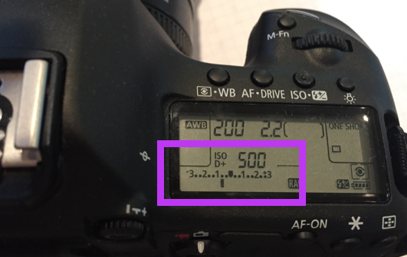 metering on your dslr