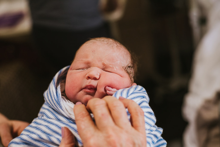 c-section pictures of newborn baby