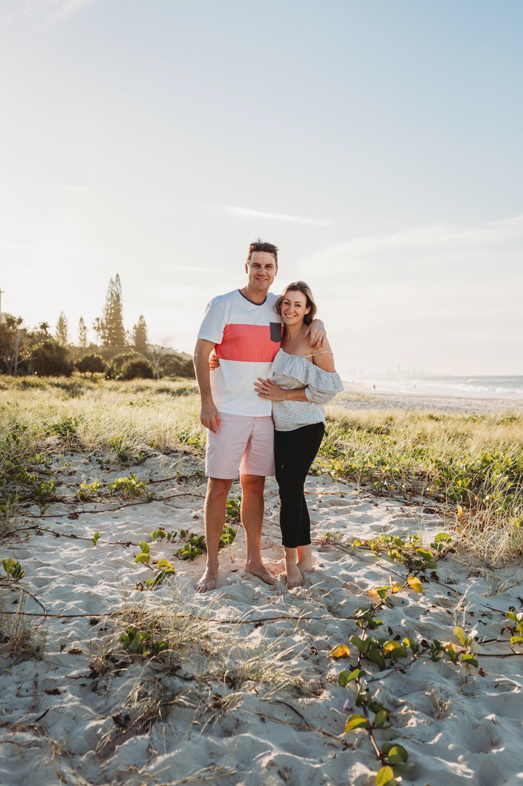 photography of couple standing