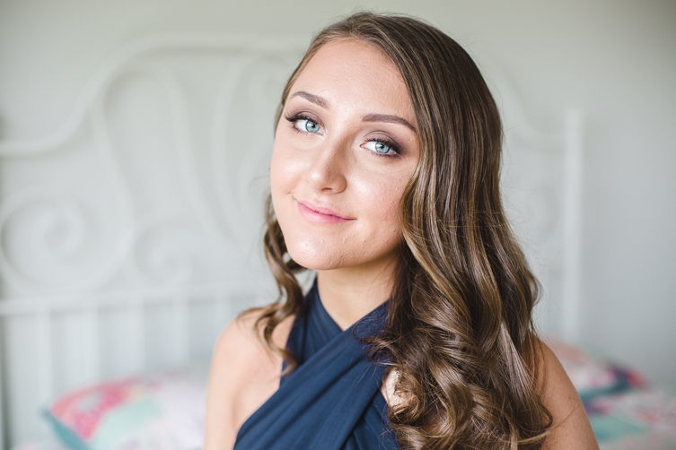 portrait photography of young woman