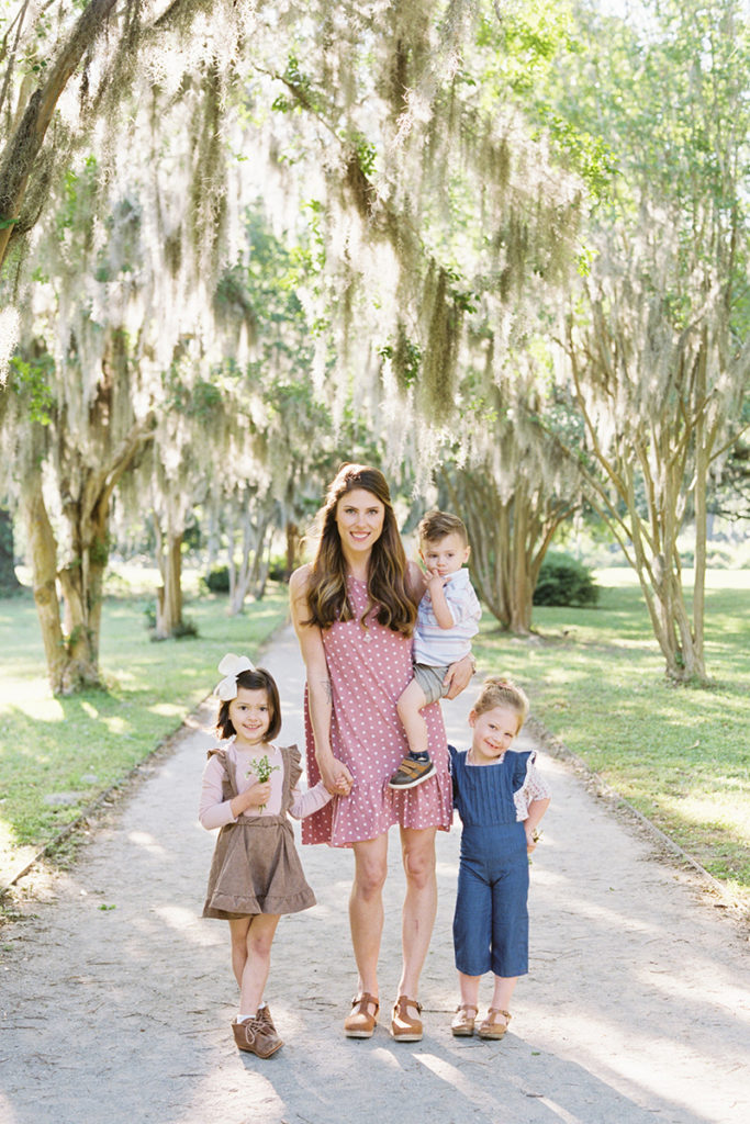 mother with children