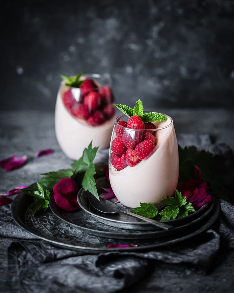 beautiful photography of dessert with fruit