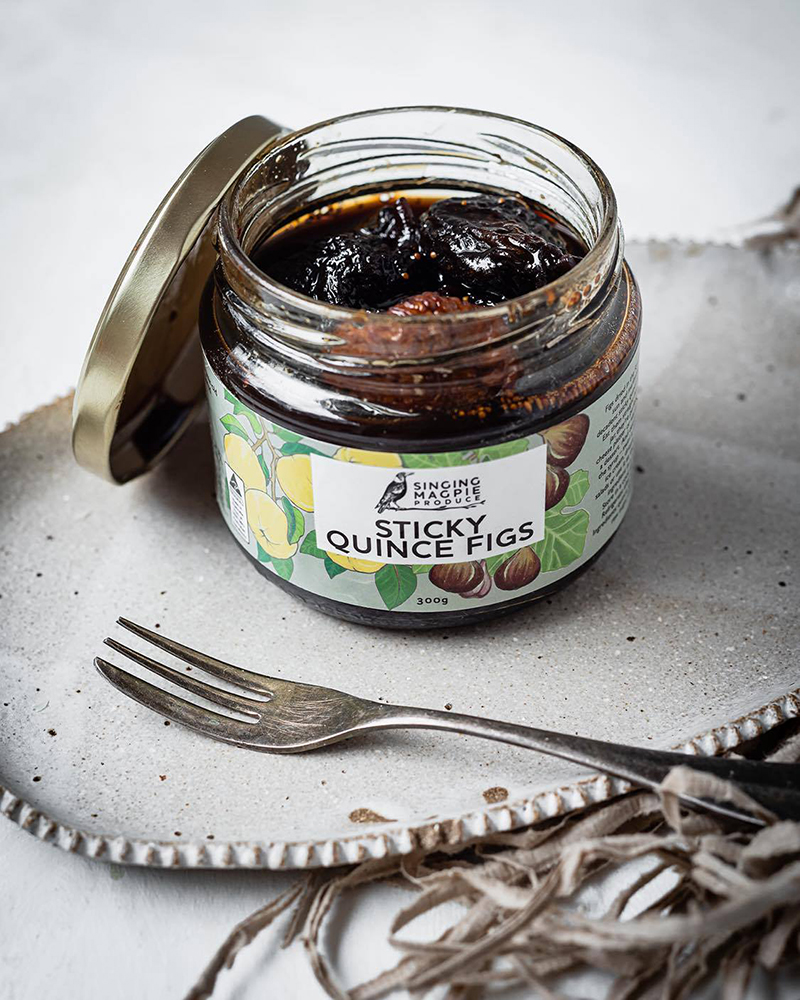 fig jam open container