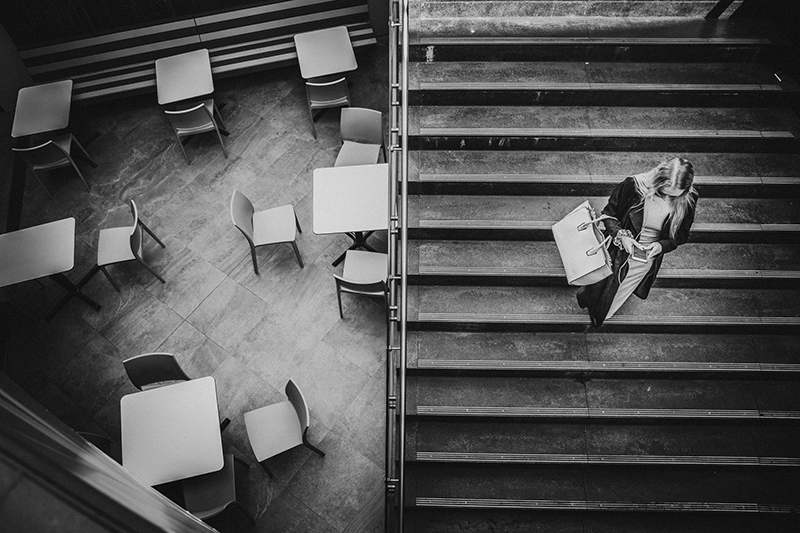 beautiful street monochrome photography
