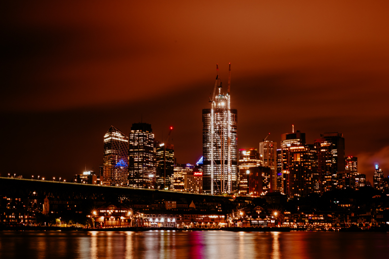 sydney harbour from blues point