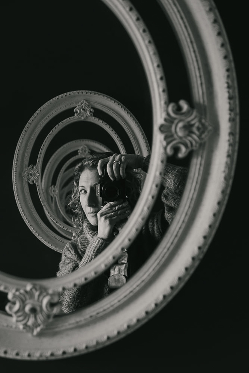 17 Ways To Use Reflections In Your Self Portraits | Click Love Grow