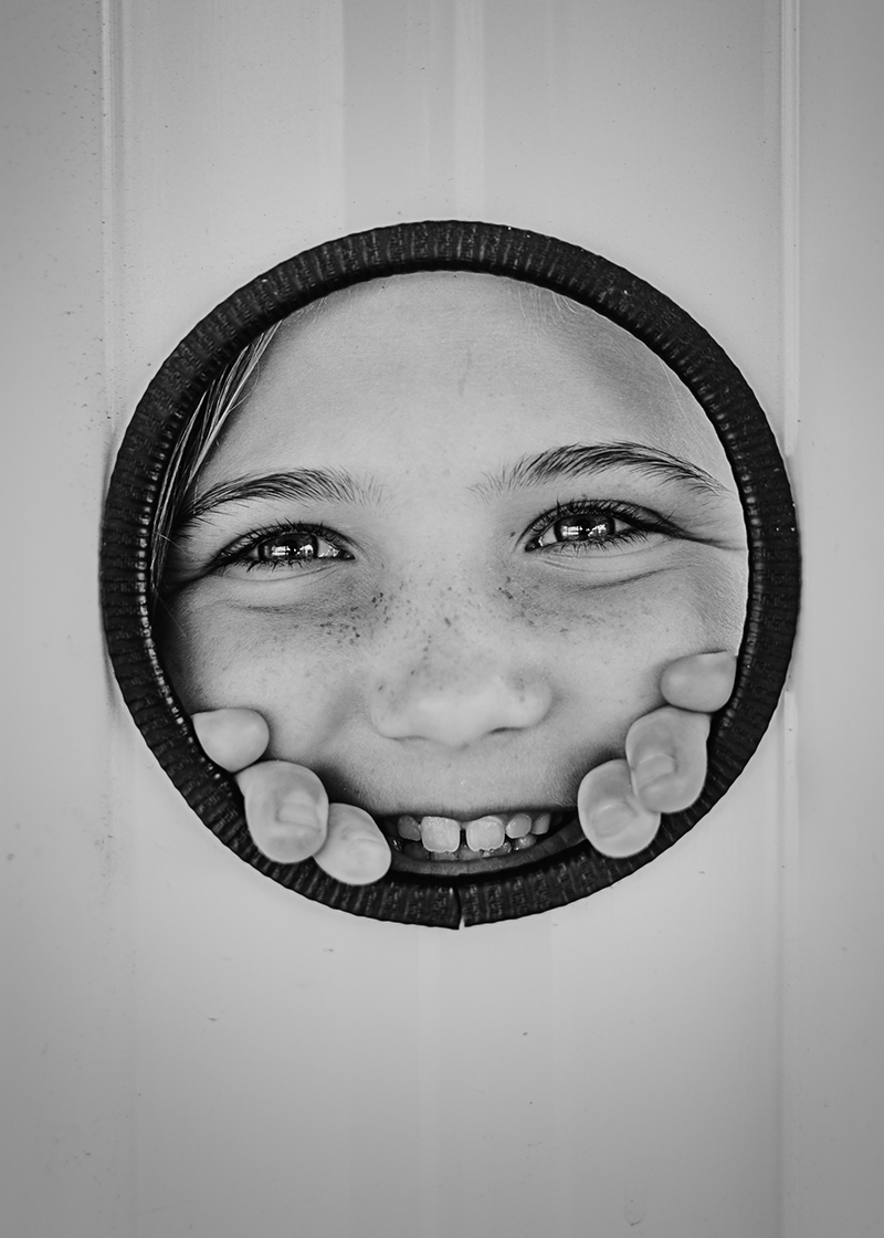 B&W portrait creative portrait girl