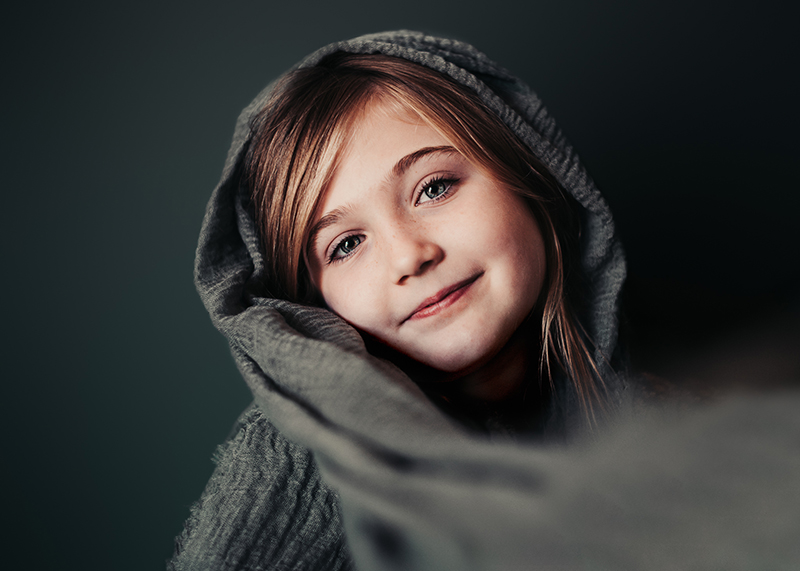 kids photography girl portrait close up