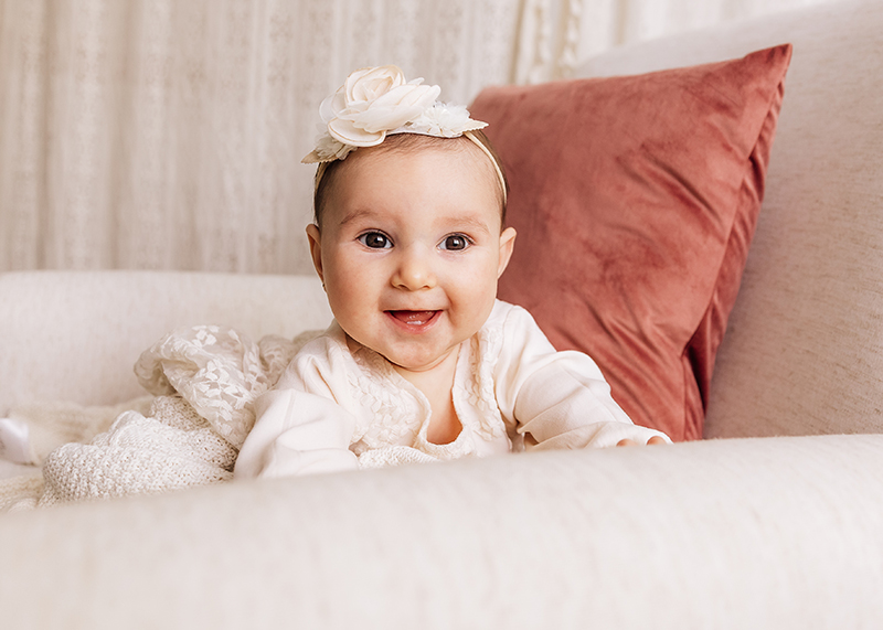 baby portrait smile smiling