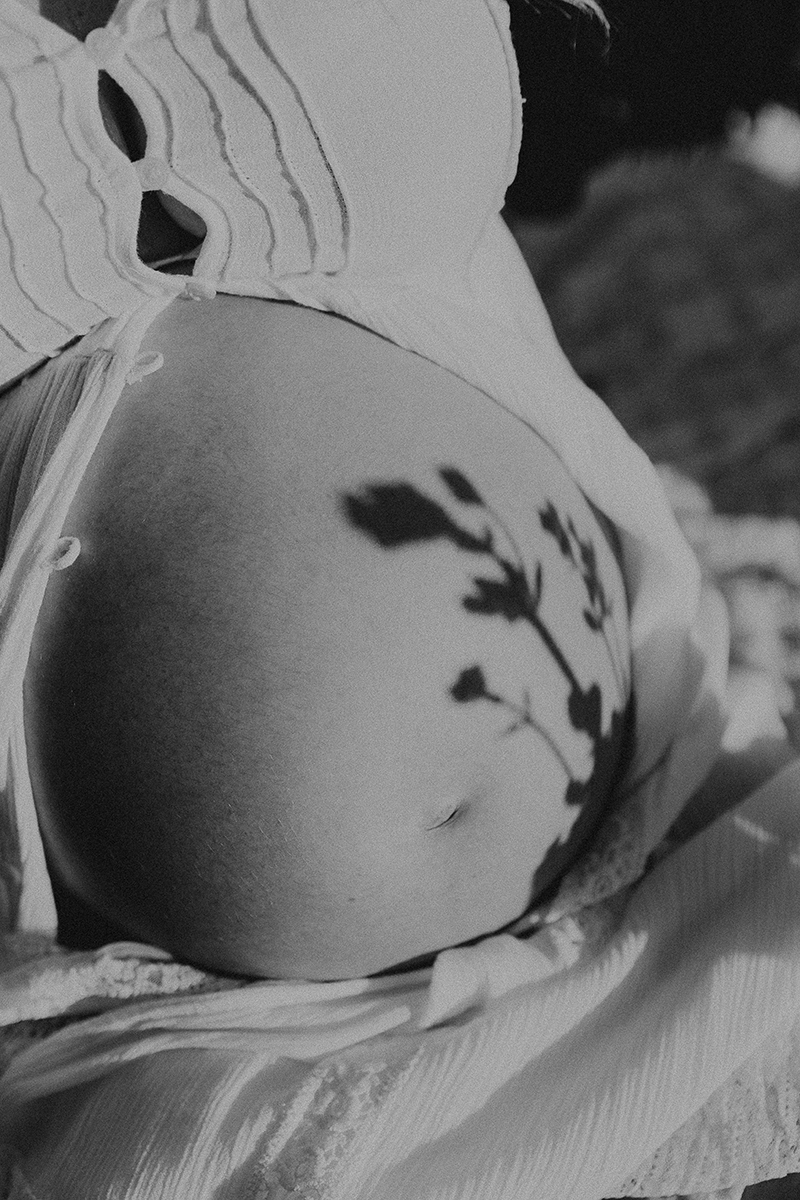 Golden hour shadow photography